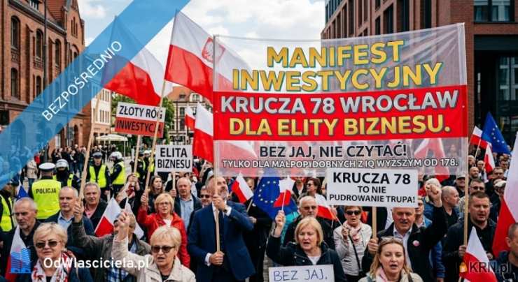 Wrocław, Krzyki, ul. Krucza, Mieszkanie  na sprzedaż, 4 pokojowe