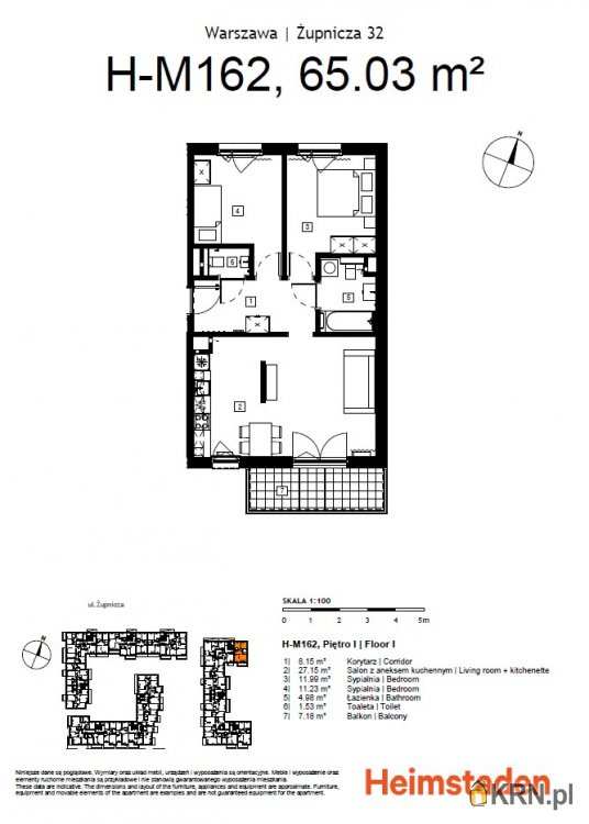 Mieszkanie  na sprzedaż, 3 pokojowe, Warszawa, ul. 