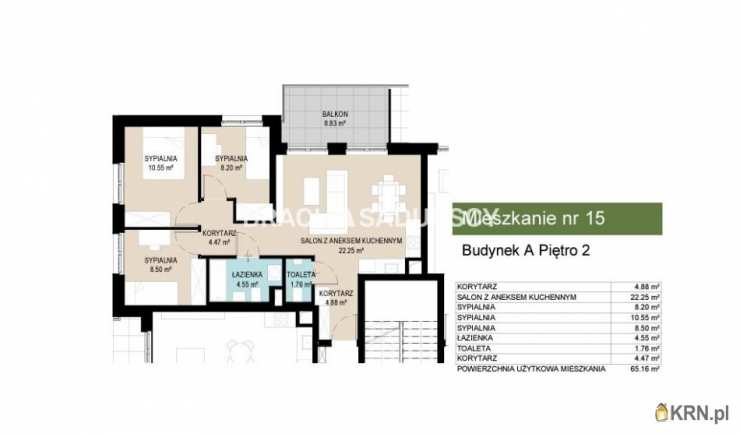 Kraków, Wzgórza Krzesławickie, ul. Kantorowicka, Mieszkanie  na sprzedaż, 4 pokojowe