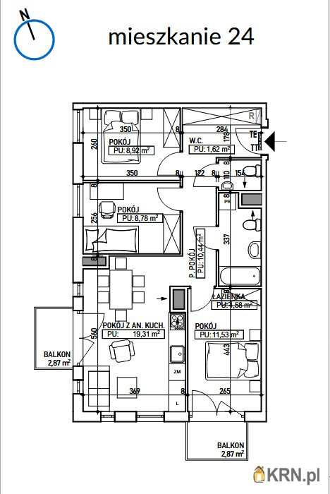 Mieszkanie  na sprzedaż, Wrocław, Fabryczna, ul. , 4 pokojowe