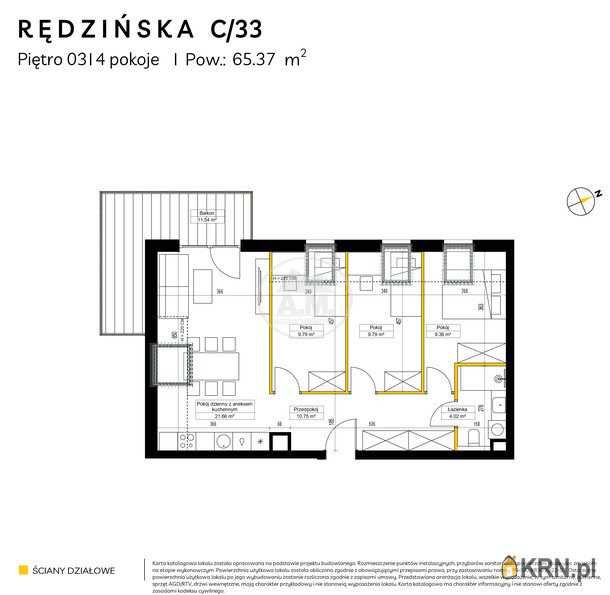 Mieszkanie  na sprzedaż, 4 pokojowe, Wrocław, Fabryczna/Maślice, ul. Rędzińska