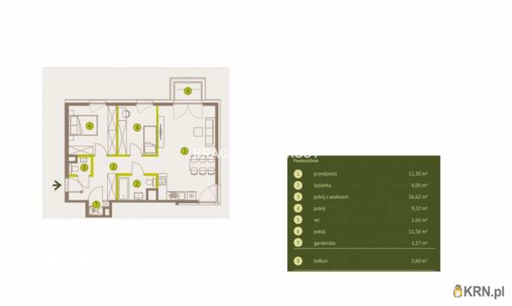 Mieszkanie  na sprzedaż, 3 pokojowe, Kraków, Prądnik Biały, ul. Imbramowska