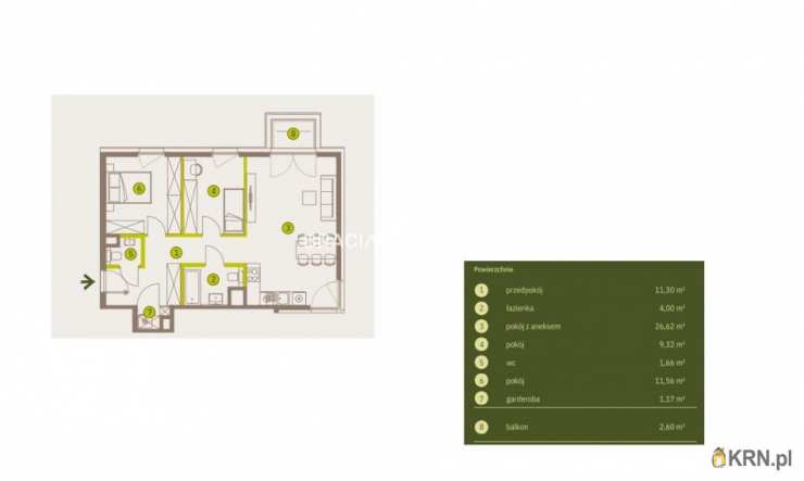 Kraków, Prądnik Biały, ul. Imbramowska, Mieszkanie  na sprzedaż, 3 pokojowe