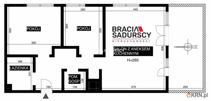 BRACIA SADURSCY ODDZIAŁ BS4 KROWODRZA, Mieszkanie  na sprzedaż, Kraków, Grzegórzki, ul. Grzegórzecka