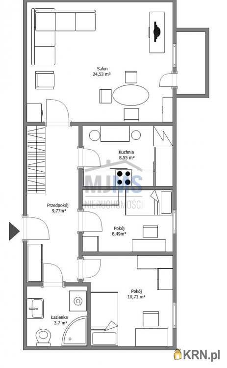 Wejherowo, ul. Jana III Sobieskiego, 3 pokojowe, Mieszkanie  na sprzedaż
