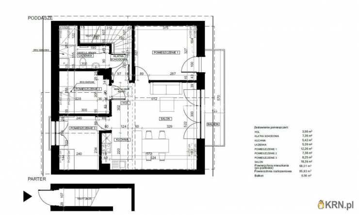 4 pokojowe, Mieszkanie  na sprzedaż, Wieliczka, ul. 