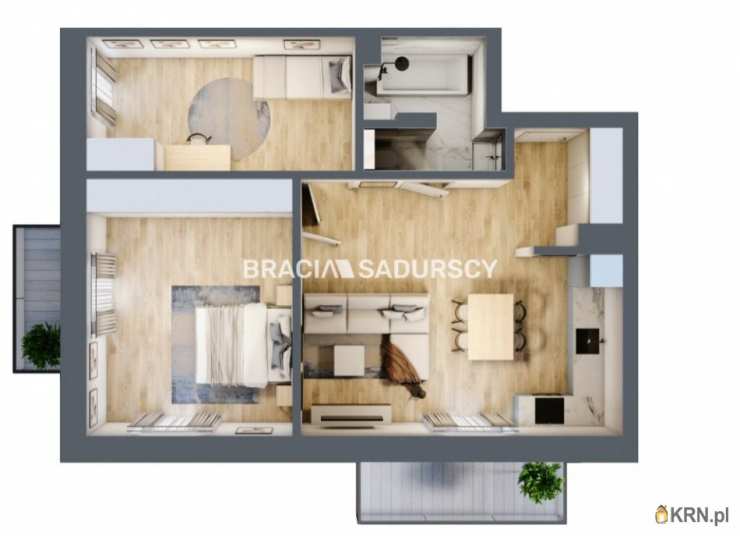 Wieliczka, ul. A. Asnyka, Mieszkanie  na sprzedaż, 3 pokojowe