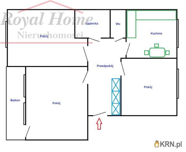 Royal Home, Mieszkanie  do wynajęcia, Wrocław, Krzyki/Gaj, ul. Orzechowa