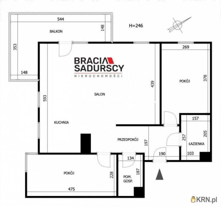 Kraków, Mistrzejowice, ul. Piastów, 3 pokojowe, Mieszkanie  na sprzedaż