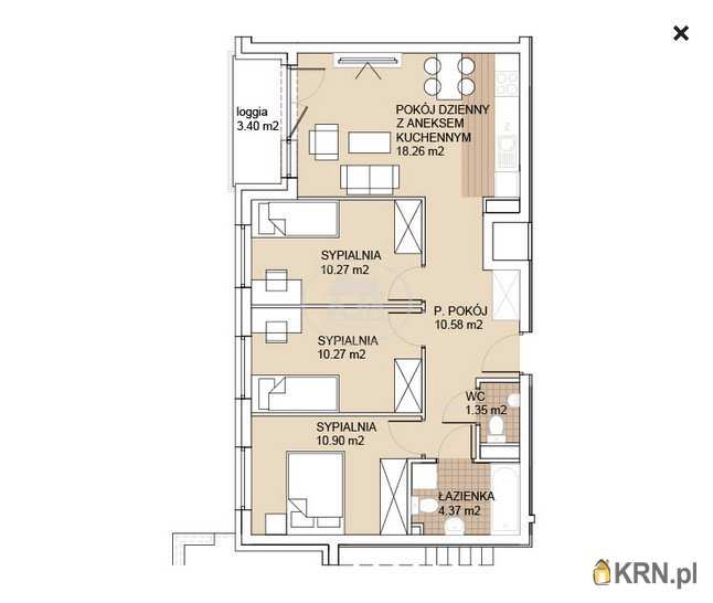 A.M.NIERUCHOMOŚCI Izabela Mateuszuk, Mieszkanie  na sprzedaż, Wrocław, Psie Pole/Zakrzów, ul. Odolanowska