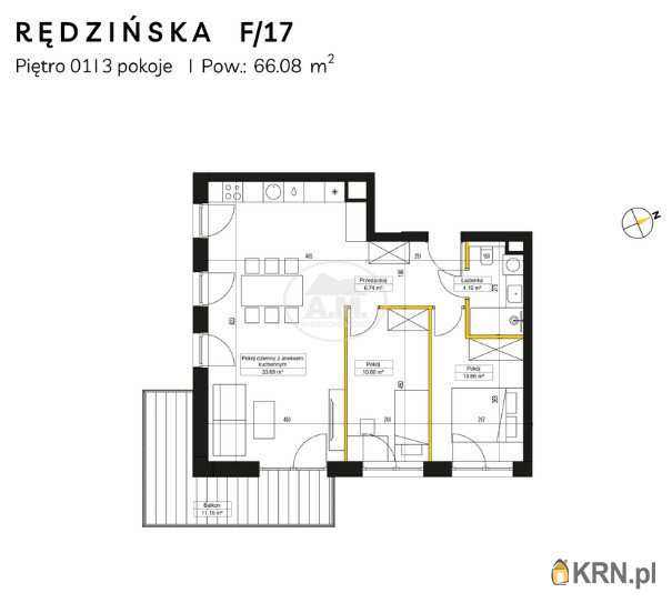 Mieszkanie  na sprzedaż, 3 pokojowe, Wrocław, Fabryczna/Maślice, ul. Rędzińska
