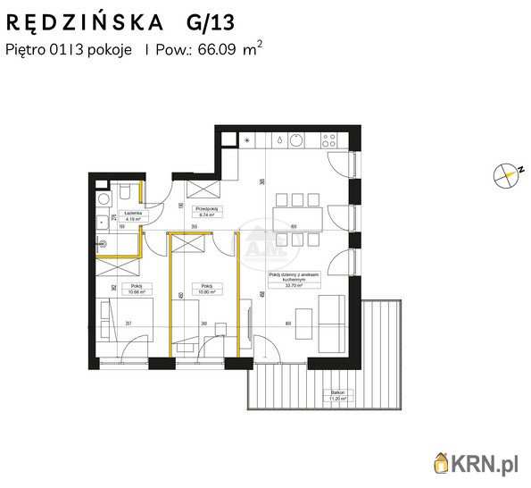Mieszkanie  na sprzedaż, 3 pokojowe, Wrocław, Fabryczna/Maślice, ul. Rędzińska