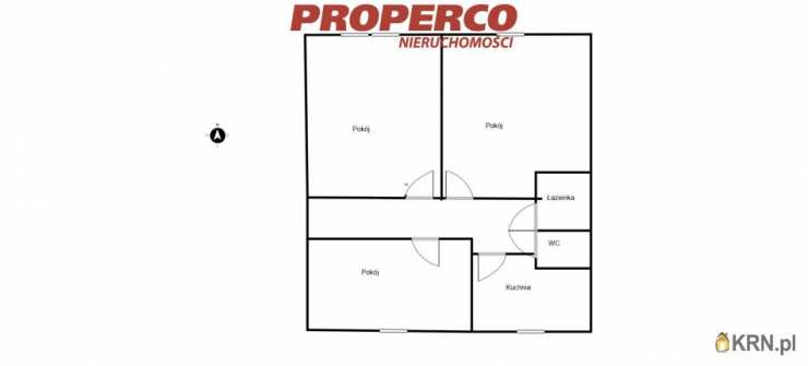 Kielce, Świętokrzyskie, ul. J. Nowaka Jeziorańskiego, Mieszkanie  na sprzedaż, 3 pokojowe