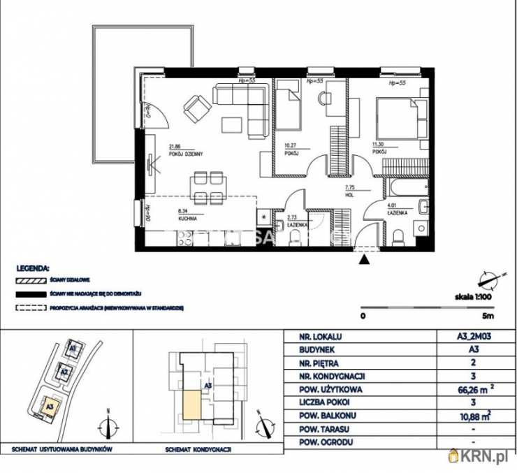 3 pokojowe, Mieszkanie  na sprzedaż, Gdańsk, Wrzeszcz Górny, ul. H. Sienkiewicza