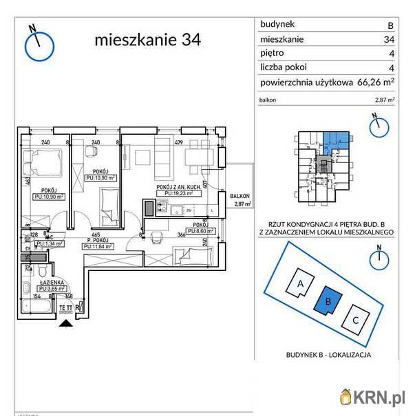 4 pokojowe, Mieszkanie  na sprzedaż, Wrocław, Fabryczna, ul. 