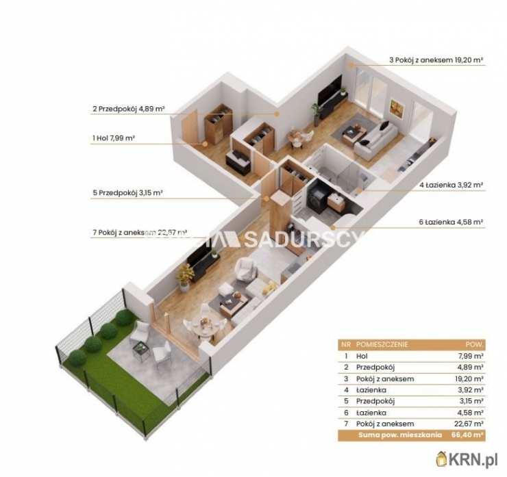 Mieszkanie  na sprzedaż, 3 pokojowe, Katowice, ul. Ceglana