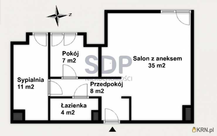 Mieszkanie  na sprzedaż, 3 pokojowe, Wrocław, Śródmieście, ul. gen. J. Bema