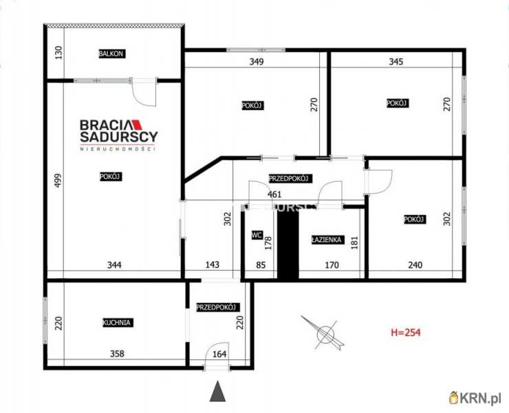 Kraków, Prądnik Czerwony, ul. J. Łepkowskiego, Mieszkanie  na sprzedaż, 4 pokojowe