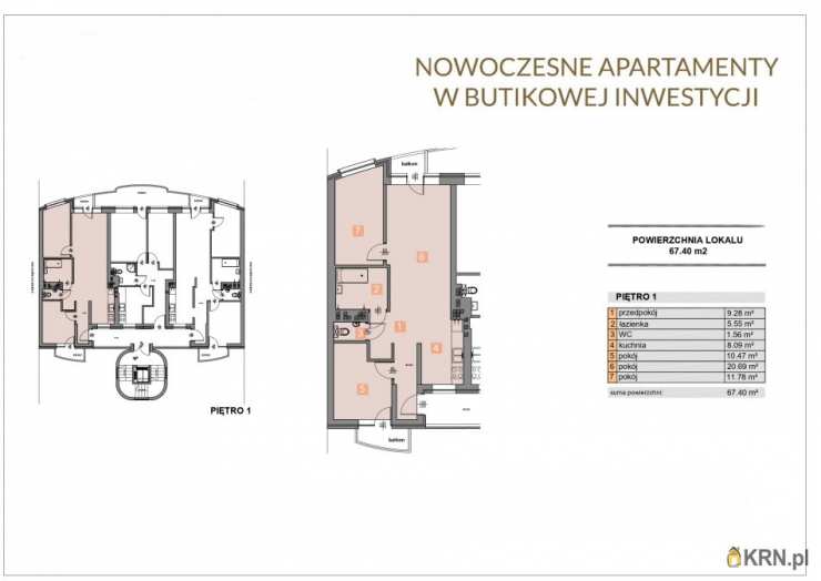 Mieszkanie  na sprzedaż, , Kraków, Krowodrza, ul. J. Friedleina