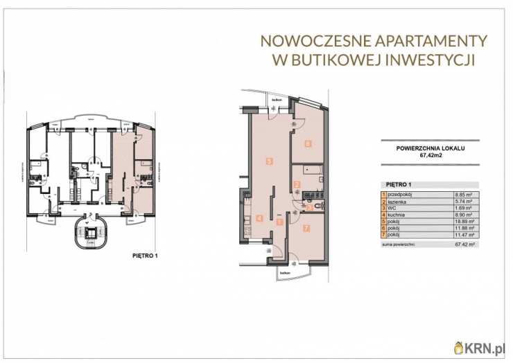 Mieszkanie  na sprzedaż, , Kraków, Krowodrza, ul. J. Friedleina