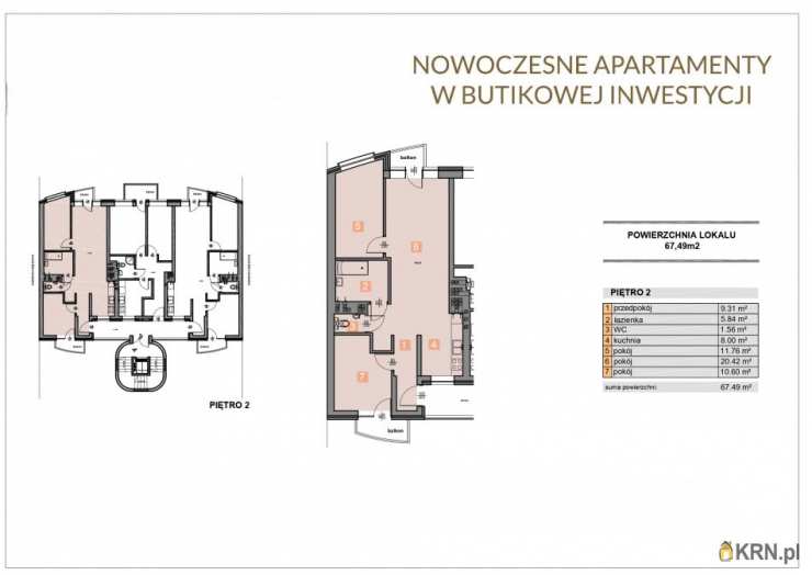 Mieszkanie  na sprzedaż, , Kraków, Krowodrza, ul. J. Friedleina