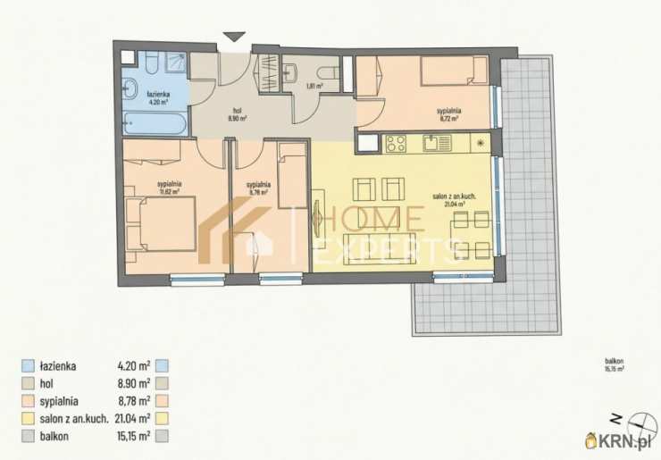 Home Experts, Mieszkanie  na sprzedaż, Gdańsk, Jasień, ul. 