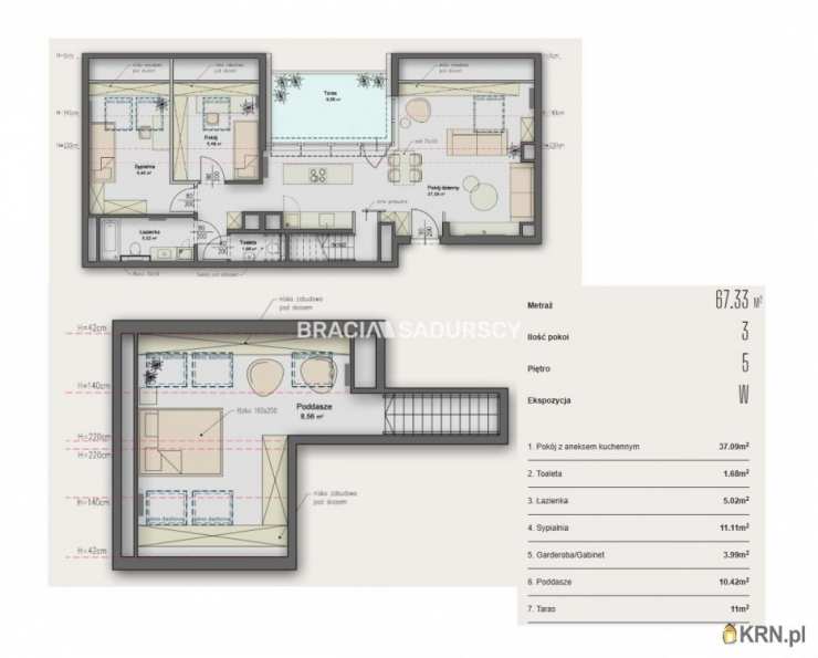 Kraków, Krowodrza, ul. Kijowska, Mieszkanie  na sprzedaż, 3 pokojowe