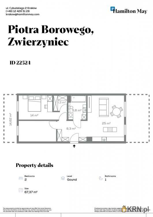 Mieszkanie  na sprzedaż, 3 pokojowe, Kraków, Zwierzyniec/Wola Justowska, ul. P. Borowego