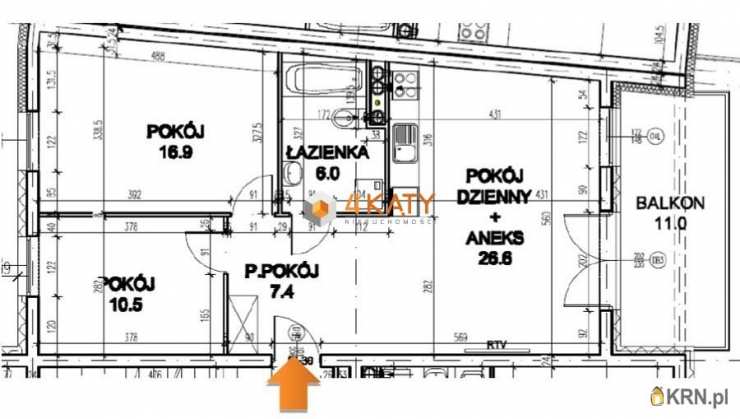 3 pokojowe, Łężyca, ul. , Mieszkanie  na sprzedaż