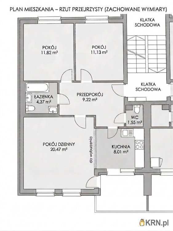 Wrocław, Śródmieście, ul. S. Jaracza, Mieszkanie  na sprzedaż, 3 pokojowe