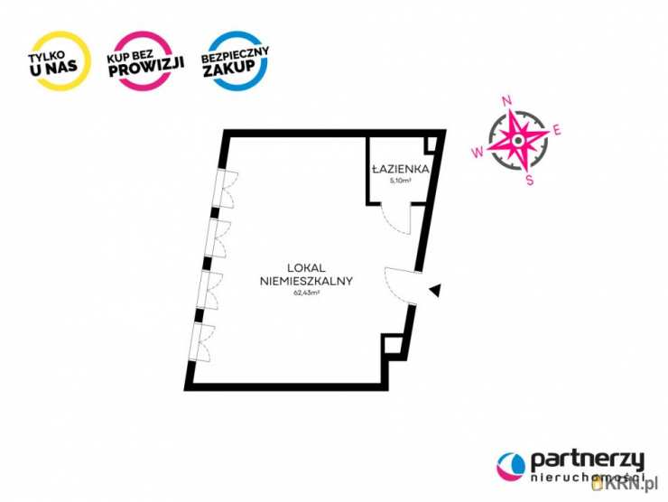 Gdańsk, Śródmieście, ul. Chmielna, 3 pokojowe, Mieszkanie  na sprzedaż