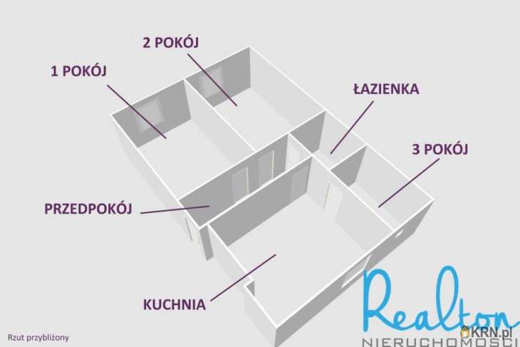 Realton Nieruchomości, Mieszkanie  na sprzedaż, Zabrze, Centrum Południe, ul. 