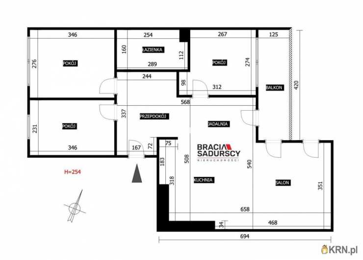 Mieszkanie  na sprzedaż, 4 pokojowe, Kraków, Bieżanów-Prokocim, ul. Czeczów