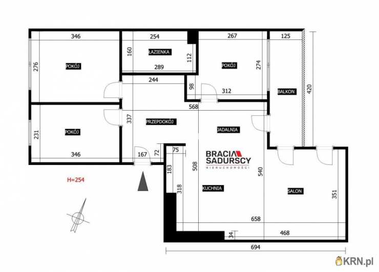 Kraków, Bieżanów-Prokocim, ul. Czeczów, Mieszkanie  na sprzedaż, 4 pokojowe