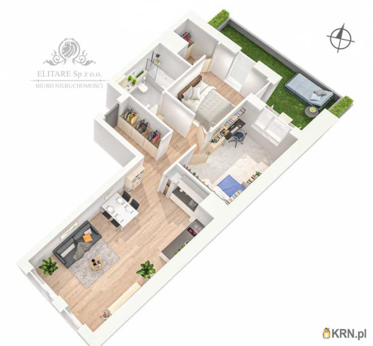 Wrocław, Krzyki, ul. , 3 pokojowe, Mieszkanie  na sprzedaż