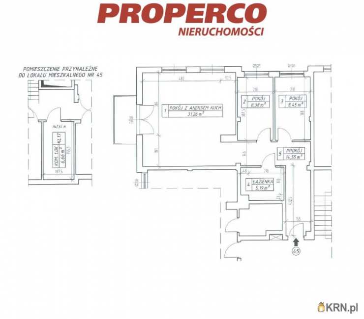 Kielce, Na Stoku, ul. , 3 pokojowe, Mieszkanie  na sprzedaż