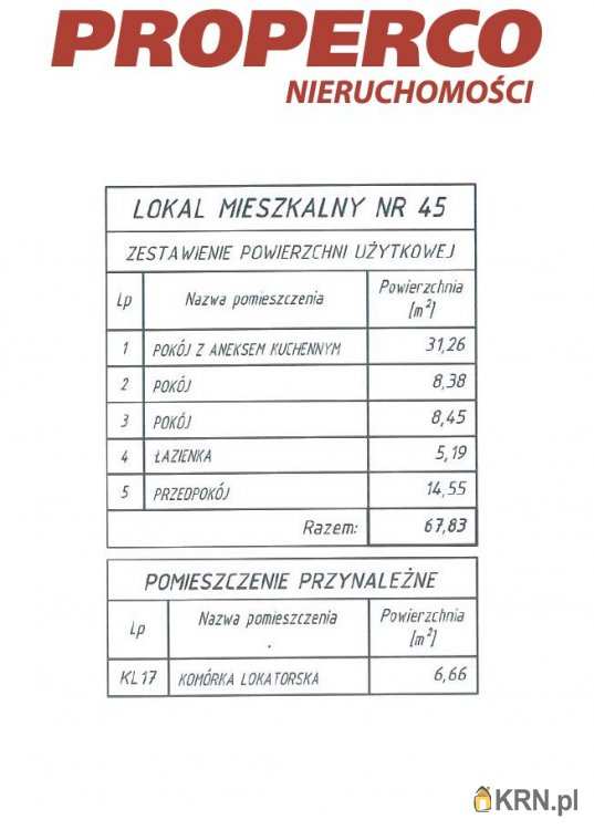 3 pokojowe, Mieszkanie  na sprzedaż, Kielce, Na Stoku, ul. 