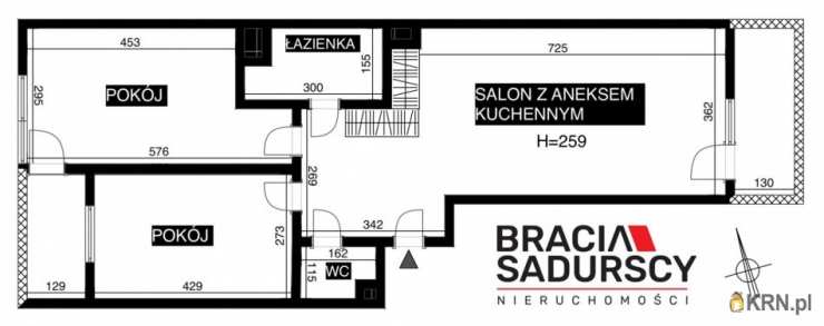 Kraków, Dębniki/Ruczaj, ul. dr. J. Piltza, Mieszkanie  na sprzedaż, 3 pokojowe