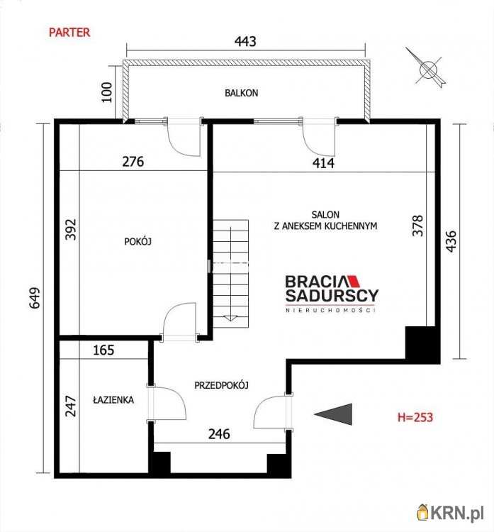 4 pokojowe, Kraków, Prądnik Biały/Żabiniec, ul. Żmujdzka, Mieszkanie  na sprzedaż