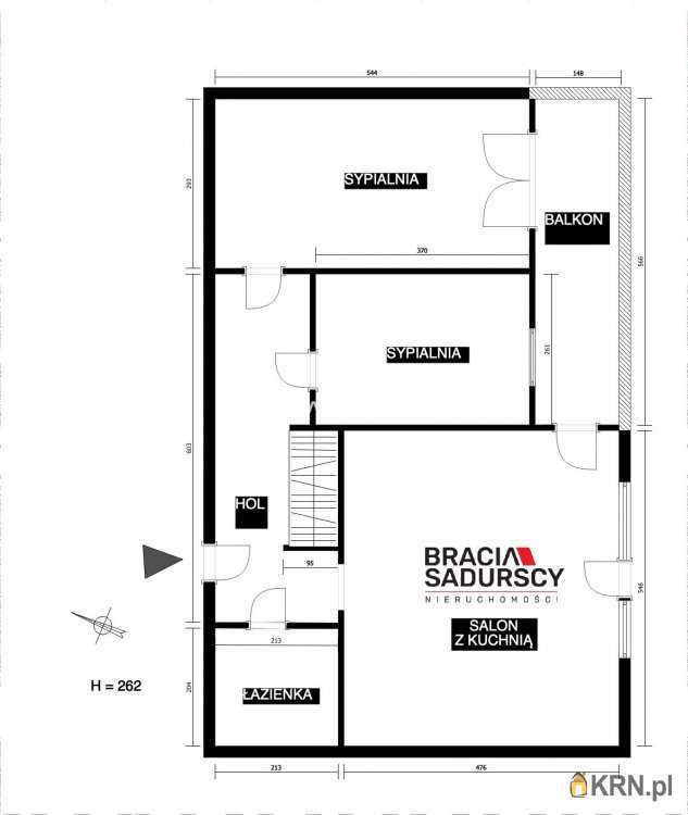 Bochnia, ul. gen. M. Turkowskiego, 3 pokojowe, Mieszkanie  na sprzedaż