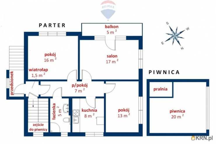 3 pokojowe, Mieszkanie  do wynajęcia, Milanówek, ul. 