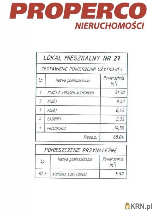 Kielce, Na Stoku, ul. , 3 pokojowe, Mieszkanie  na sprzedaż