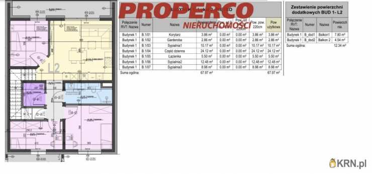 4 pokojowe, Mieszkanie  na sprzedaż, Kielce, Bukówka, ul. 