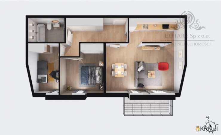 3 pokojowe, Wrocław, Krzyki, ul. , Mieszkanie  na sprzedaż