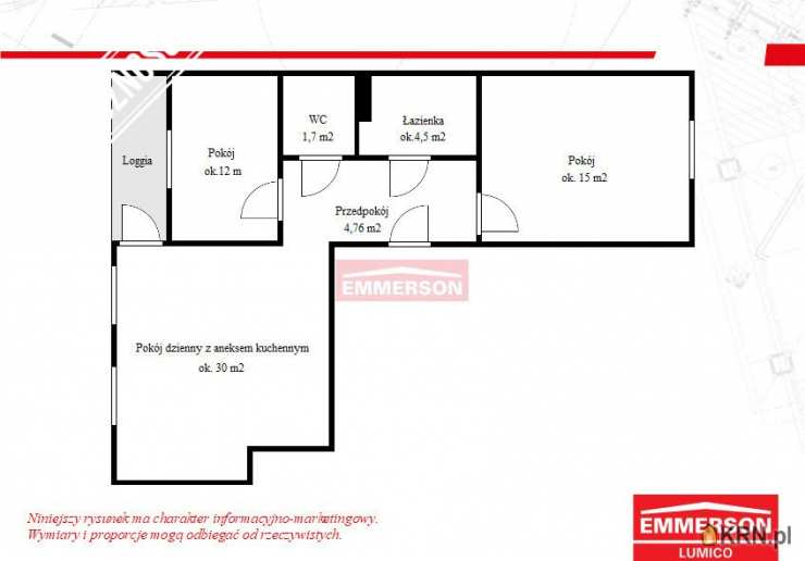 Kraków, Dębniki/Ruczaj, ul. , Mieszkanie  na sprzedaż, 3 pokojowe