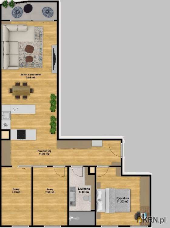 Mieszkanie  na sprzedaż, , Kraków, Krowodrza, ul. Kijowska