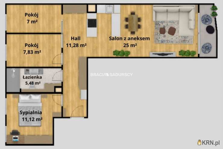 Kraków, Krowodrza, ul. Kijowska, Mieszkanie  na sprzedaż, 4 pokojowe