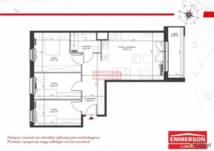 Kraków, Podgórze Duchackie, ul. , Mieszkanie  na sprzedaż, 4 pokojowe