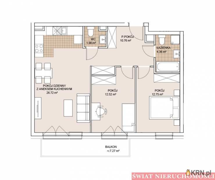 Mieszkanie  na sprzedaż, 3 pokojowe, Wrocław, Stare Miasto/Szczepin, ul. 