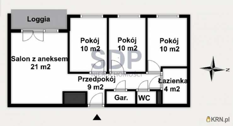 Mieszkanie  na sprzedaż, 4 pokojowe, Wrocław, Psie Pole/Zakrzów, ul. Zatorska
